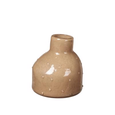 Broste Copenhagen Silas Vase Mojave Desert Sand M Shop Online Hos Blossom